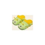 Chaussures d't lgres pour bb, de type cartoon,  fond souple eva, antidrapantes et  trous, vert ...