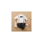 Combinaison en coton une pice pour garons  manches longues - tenues pour gentlemen, style 3 / 59 cm ...