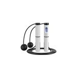 Compteur de calories rglable corde  sauter brle - graisse, noir