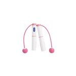 Compteur de calories rglable corde  sauter brle - graisse, rose