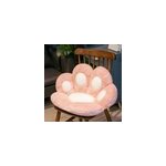 Coussin de chaise en peluche pour canapé paresseux cute cat paw cozy warm seat pillow, s / rose Coussin de chaise en peluche pour canapé paresseux cute cat paw cozy warm seat pillow, s / rose
