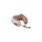 Coussin de massage électrique en forme de u rechargeable pour le cou et les épaules, marron Coussin de massage électrique en forme de u rechargeable pour le cou et les épaules, marron