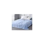 Couverture en fibre de bambou couverture de serviette fine d't cool quilt, bleu clair / 90 * 100