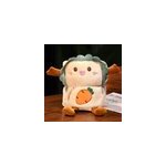 Couverture en flanelle cartoon bread nap couverture en flanelle cartoon bread single storage air conditioning ...