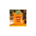 Couverture de lit en flanelle, super douce, douillette et en peluche, pour animaux, carotte Couverture de lit en flanelle, super douce, douillette et en peluche, pour animaux, carotte
