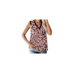 Dbardeur sans manches en dentelle  imprim floral, col en v pour femmes, type 2 / m