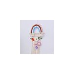 Dcorations arc - en - ciel  pompons pour filles - pince  cheveux - rangement - dcoration murale, ...