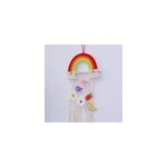 Dcorations arc - en - ciel  pompons pour filles - pince  cheveux - rangement - dcoration murale, ...