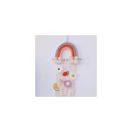 Dcorations arc - en - ciel  pompons pour filles - pince  cheveux - rangement - dcoration murale, ...