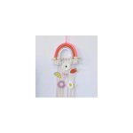 D�corations arc - en - ciel � pompons pour filles - pince � cheveux - rangement - d�coration murale, ...