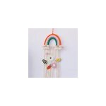 D�corations arc - en - ciel � pompons pour filles - pince � cheveux - rangement - d�coration murale, ...