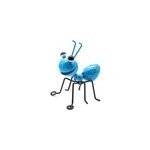 Dcoration de bureau crative avec fourmi en fer forg de style cartoon. , bleu