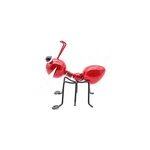 Dcoration de bureau crative avec fourmi en fer forg de style cartoon. , rouge