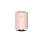 Diffuseur d'arômes ultrasonique portable 220ml humidificateur d'air avec veilleuse d'ambiance, rose Diffuseur d'arômes ultrasonique portable 220ml humidificateur d'air avec veilleuse d'ambiance, rose