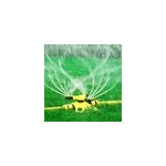Dispositif d'arrosage de jardin rotatif  trois branches  360 degrs pour l'irrigation de la pelouse ...