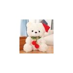 charpe de dessin anim mignon ours en peluche cerf de nol jouet en peluche de nol, ours blanc (23cm) ...