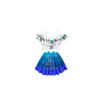 Ensemble de maillots de bain  volants 2pcs summer baby girl beach cartoon princess, style 2 / 100