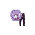 Ensemble pyjama pour enfants, printemps - automne, coton doux et respirant, dessins anims, 100cm / e ...