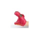 Gants en silicone pour marionnettes de dinosaures jouet vip�re serpent dinosaure, tyrannosaurus rex rouge ...