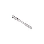 Germanium beauty bar face roller face lift massage facial stick, argent