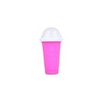 Gobelet en silicone pour sorbetire  conglation rapide, rose rouge