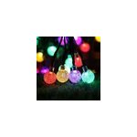 Guirlande de lumières solaires à led 8 modes, étanche à l'eau, pour l'extérieur, multicolore Guirlande de lumières solaires à led 8 modes, étanche à l'eau, pour l'extérieur, multicolore