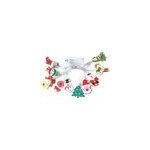 Guirlande lumineuse 10 / 20 led xmas tree snowman santa claus, th�me de no�l / 1, 65 m 10 led - batterie ...