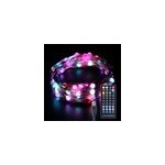 Guirlande lumineuse led colorée télécommandée bluetooth, 20m 200leds + télécommande Guirlande lumineuse led colorée télécommandée bluetooth, 20m 200leds + télécommande