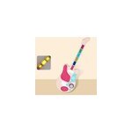 Guitare rockin performer pour enfants avec son et lumire instrument lectronique de musique - cadeau, ...