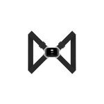 Intelligent induction back brace posture corrector humpback correction belt, noir