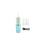 Irrigateur dentaire portable  jet d'eau pour le nettoyage en profondeur des dents, vert