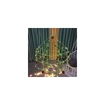 Jeu de construction d'un fort pour enfants avec une tente en forme d'arbre de nol, avec 4 bandes lumineuses ...