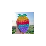 Jouet de décompression sensorielle pop fidget sac d'épaule mignon, fraise Jouet de décompression sensorielle pop fidget sac d'épaule mignon, fraise