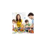 Jouets �ducatifs pour enfants - set de bricolage de construction magn�tique 120 pi�ces