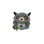 Jouets en peluche animaux musicaux avec lumire clignotante pour bbs, raton laveur