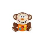 Jouets en peluche animaux musicaux avec lumire clignotante pour bbs, singe