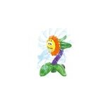Jouet de simulation de bain pour enfants - animal rotatif avec jet d'eau, tournesol