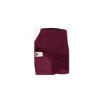Jupes short de yoga pour femmes pantalon taille haute avec poche, rouge / m Jupes short de yoga pour femmes pantalon taille haute avec poche, rouge / m