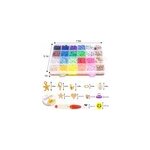 Kit de perles d'argile polymère pour la fabrication de bracelets et de bijoux, b Kit de perles d'argile polymère pour la fabrication de bracelets et de bijoux, b