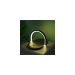 Lampe de bureau led 15w qi wireless charger avec support de téléphone, noir Lampe de bureau led 15w qi wireless charger avec support de téléphone, noir