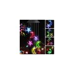 Lampes carillons solaires colores pour intrieur et extrieur, toiles et lune, toiles et lune