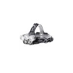 Lampe frontale puissante  5 leds lampe de poche usb rechargeable