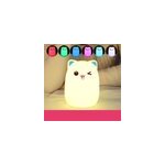 Lampe de nuit led colorée en silicone pour enfants - télécommande - lampe de chevet pour chambre d'enfant, ... Lampe de nuit led colorée en silicone pour enfants - télécommande - lampe de chevet pour chambre d'enfant, ...