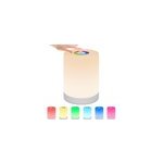 Lampe de nuit led usb  commande tactile multicolore rglable lampe de chevet intelligente