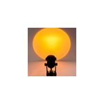Lampe de projection usb coucher de soleil / soleil / arc - en - ciel d�coration cr�ative de salon, coucher ...