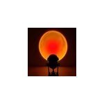 Lampe de projection usb coucher de soleil / soleil / arc - en - ciel d�coration cr�ative de salon, rouge ...