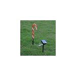 Lampe solaire d'extérieur à canne de noël pour baliser les chemins de randonnée, 1 pièce Lampe solaire d'extérieur à canne de noël pour baliser les chemins de randonnée, 1 pièce