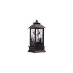 Lanterne d'halloween  led, flamme de chteau, portable, avec bougie, balai sorcire