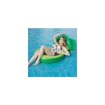 Lit flottant pour piscine d'été gonflable avocado, avec auvent Lit flottant pour piscine d'été gonflable avocado, avec auvent