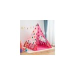 Maison de jeu pliable pour enfants avec dcoration de chteau de princesse, style 3